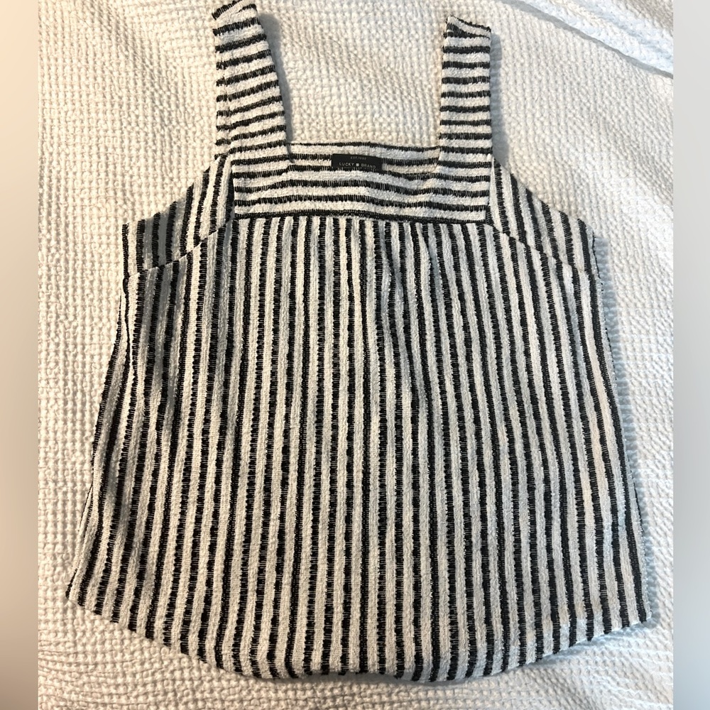 Lucky Brand Embroidered Tank